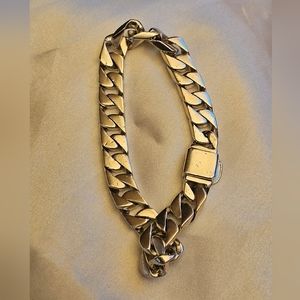 Tiffany Sterling Curb link bracelet